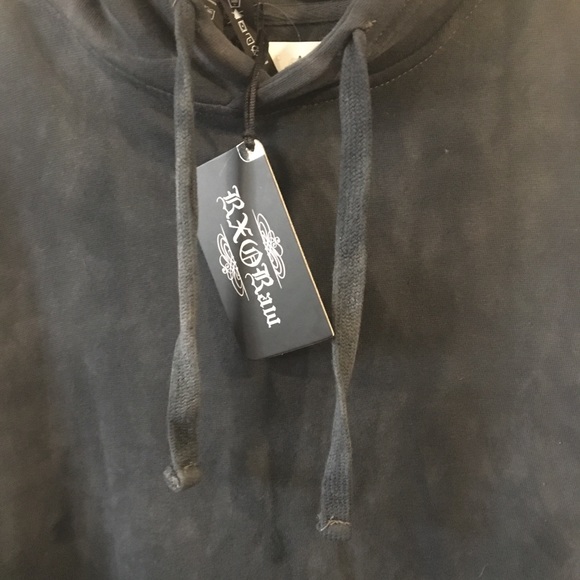 RXO RAW Men’s GREY TIEDYE Hoodie Men’s Size SMALL - Picture 2 of 6